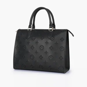 Alternative view of Black on-the-go handbag